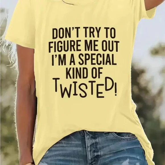 Yellow Graphic Tee - Picture 6 of 6